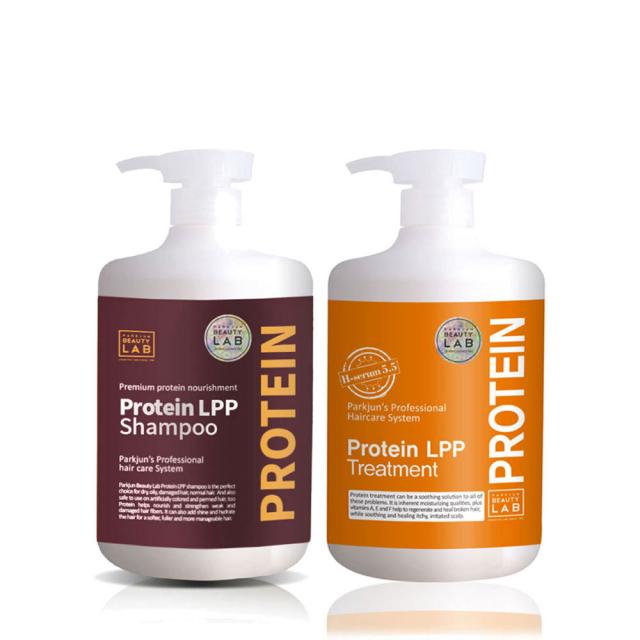 박준뷰티랩 프로틴 Lpp 샴푸 1000ml + 단백질 Lpp 트리트먼트 1000ml 1세트