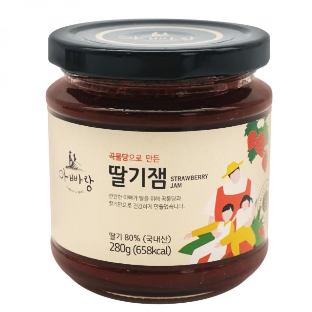 아빠랑 딸기잼, 280g, 1개