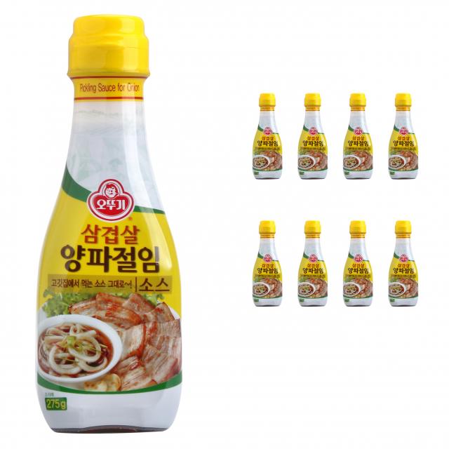 오뚜기 삼겹살 양파절임 소스, 275g, 9개