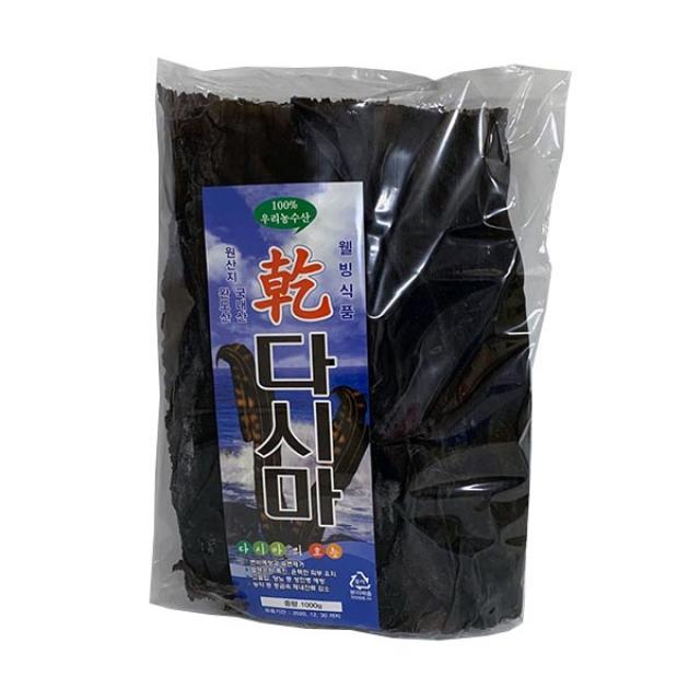 울돌목 건다시마, 1kg, 1개