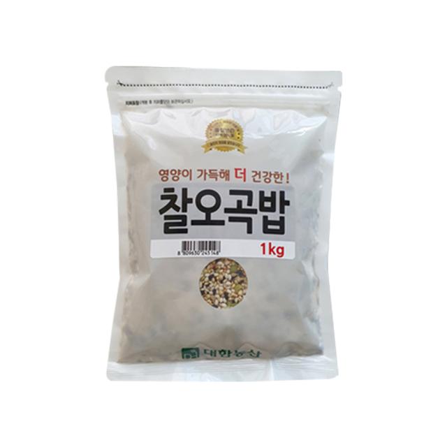 대한농산 찰오곡밥 혼합곡 1kg 1개