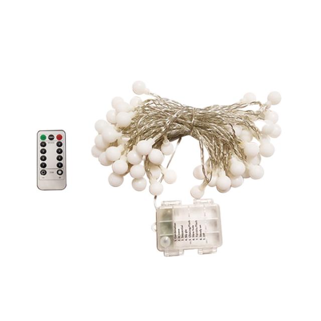 제이토리 퓨어 앵두 줄전구 100구 + 리모컨 혼합색상