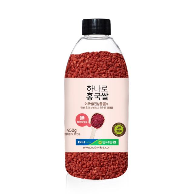 하나로라이스 컬러영양 하나로 홍국쌀, 450g, 1개