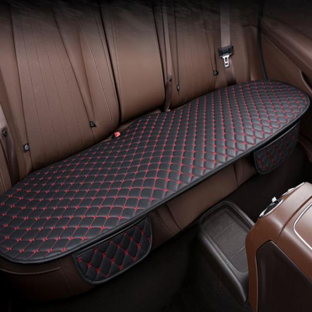 인더카 다이아 차량용 2열 뒷좌석 퀼팅방석 블랙레드 1개