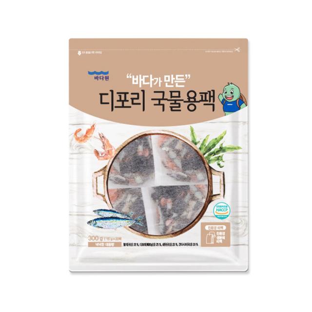 바다원 디포리 국물용팩 300g 1개