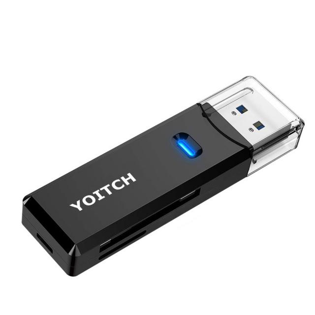 요이치 Usb 3.0 Sd카드 리더기 Yg Cr300 블랙