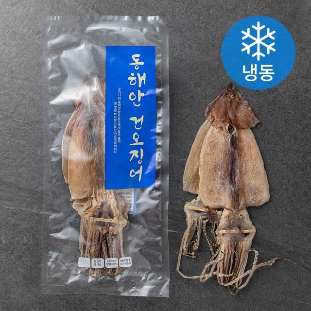 동해안 건오징어 4마리 (냉동), 180g, 1봉