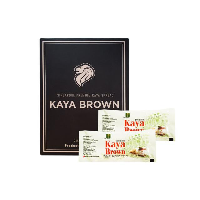 카야하우스 카야잼 브라운 일회용 포션 12개