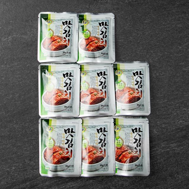 일미식품 맛김치 80g 8봉