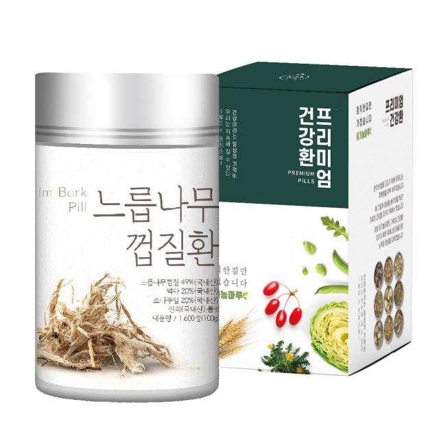 유기농마루 느릅나무 껍질환, 100g, 1개