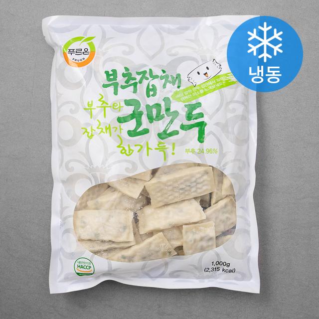 푸르온 부추잡채 군만두 냉동 1000g 1개