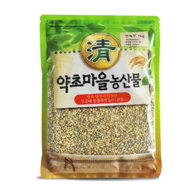 증안리약초마을 깐녹두, 1kg, 1개