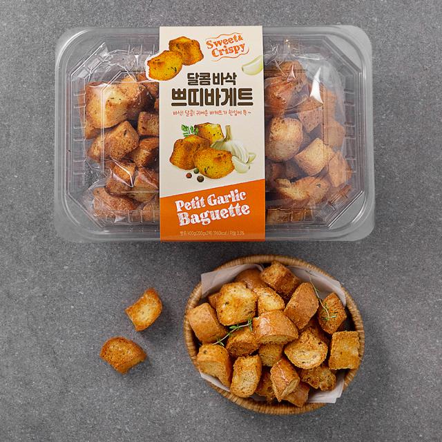 달콤 바삭 쁘띠 바게트 200g 2개