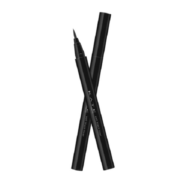 케이트 소프트 블랙 아이라이너 0.65ml, BK, 1개