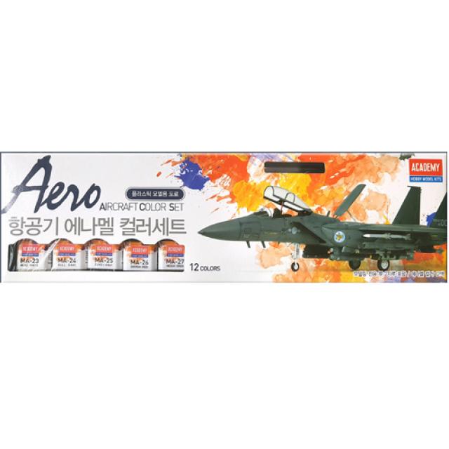 아카데미과학 항공기 장비 에나멜 컬러세트 10907, 혼합색상