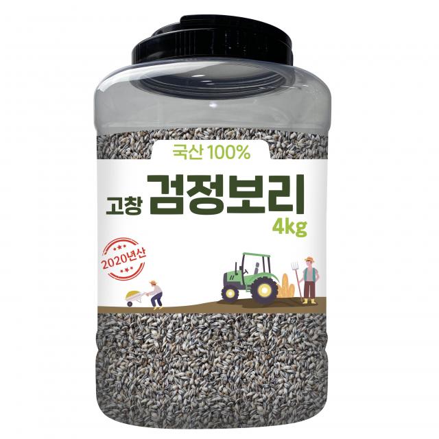 대구농산 국산 2020년 고창 검정보리쌀 4kg 1개