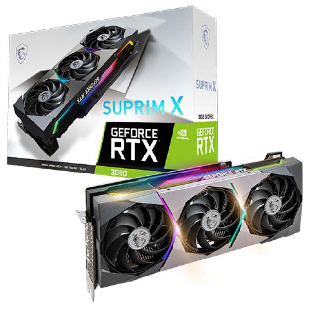 MSI 슈프림 X 지포스 RTX 3080 D6X 10GB 트라이프로져2S 그래픽카드, 단일상품