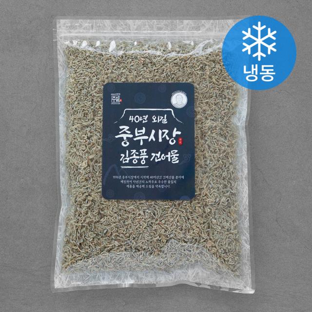 주일 40년 외길 중부시장 김종풍 볶음멸치 (냉동), 580g, 1개