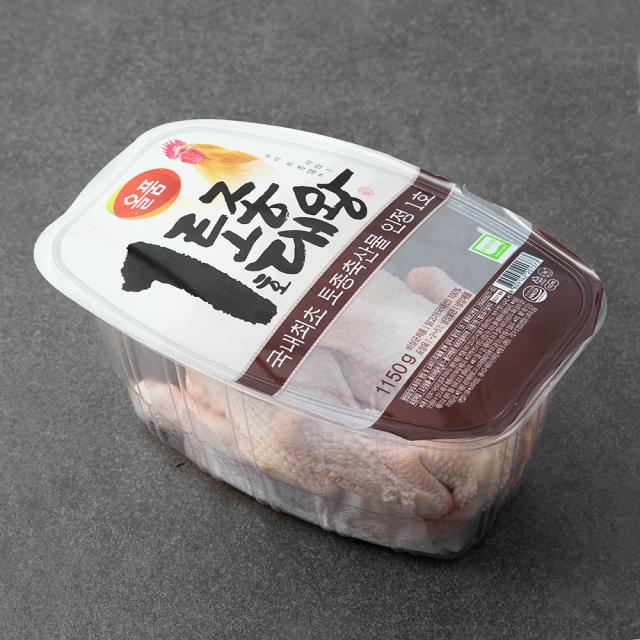 올품 토종대왕 백숙용 토종닭 냉장 1150g 1팩