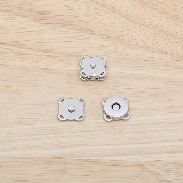 엔조이홈 아플리케 자석단추 14mm 실버 50개