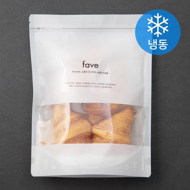 페이브 플레인 크로와상s (냉동), 43g, 4개입