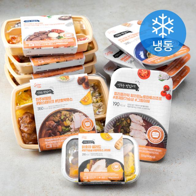 김동준 도시락 선수바디 1일1식 600Kcal 5일식단 Set C (냉동), 1세트