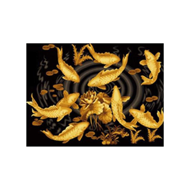 Diy 보석 비즈 큐빅 구슬 십자수세트 Bl3d 1008 황금구어도 1세트