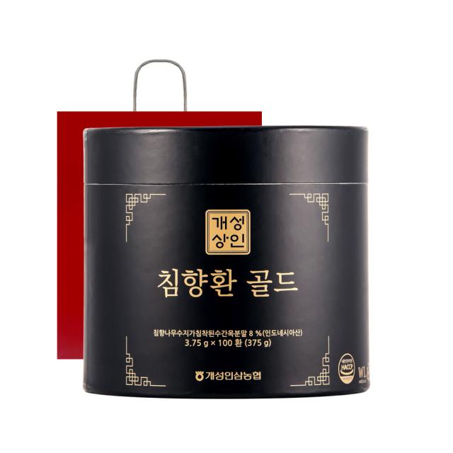 개성상인 침향환 골드 + 쇼핑백, 3.75g, 100개