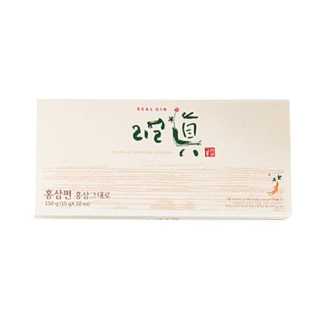 금산인삼협동조합 리얼진 홍삼 그대로, 10개, 15g