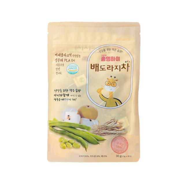 총영하이 배도라지차 플러스, 고소한맛, 1개