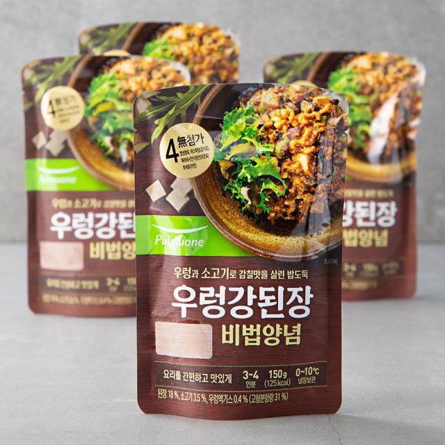 풀무원 우렁 강된장 150g 4입