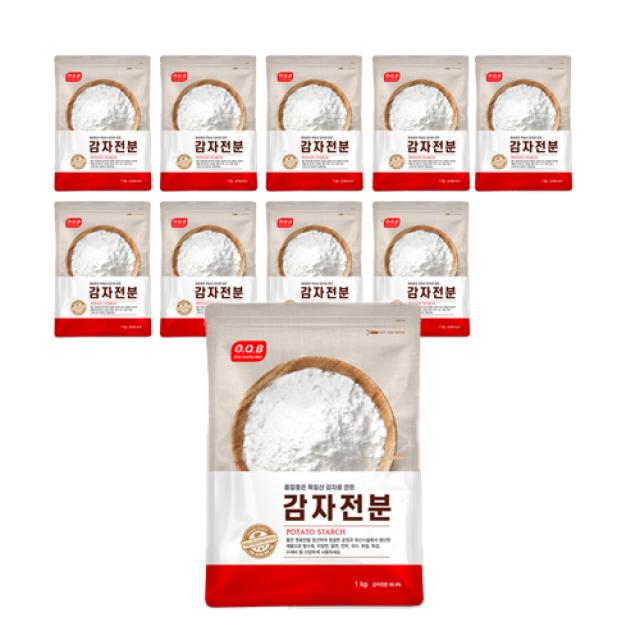 오큐비 감자전분, 1kg, 10개