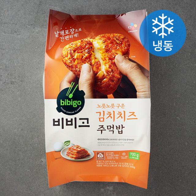 비비고 김치치즈 주먹밥 (냉동), 700g, 1개