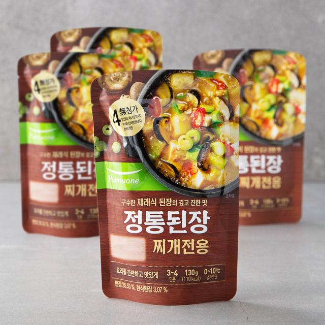 풀무원 정통 된장찌개 130g 4입