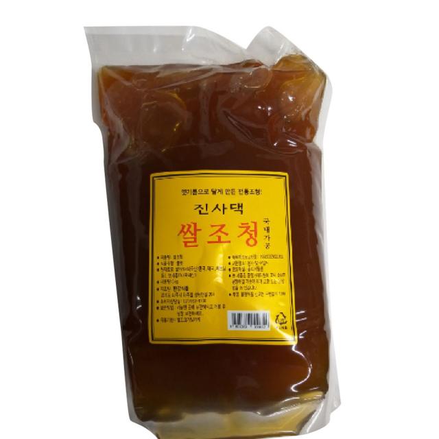 한강 진사댁 전통 쌀조청, 3kg, 1개