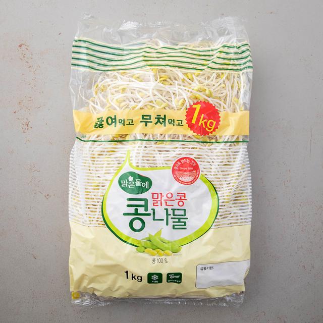 맑은물에 맑은콩 콩나물, 1kg, 1개