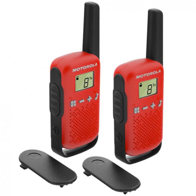모토로라 무전기 버전 2 빨강 Talkabout T42 2p Talkabout T42