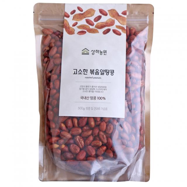 상하농원 고소한 볶음알땅콩, 500g, 1개