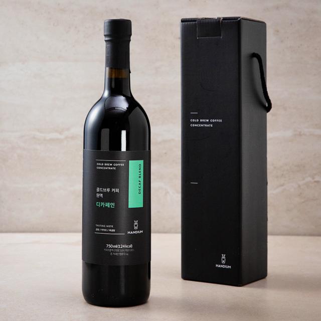 핸디엄 콜드브루 커피원액 디카페인 DECAF BLEND, 750ml, 1개
