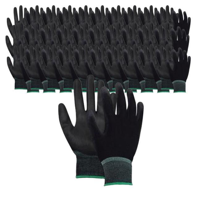 PU 팜피드 손바닥코팅 장갑 M, 50개