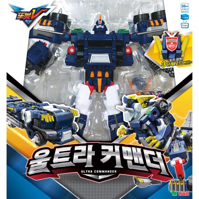 또봇V 울트라 커맨더 로봇장난감, 혼합색상