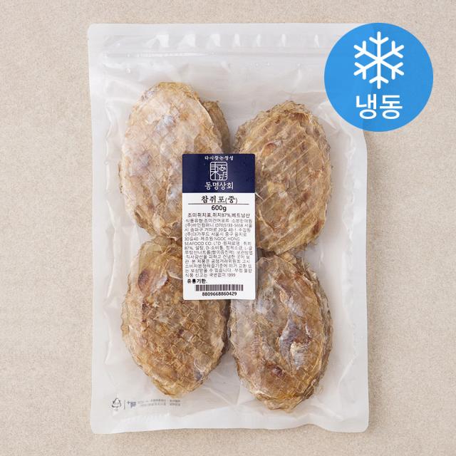 동명상회 참쥐포 중 (냉동), 600g, 1개