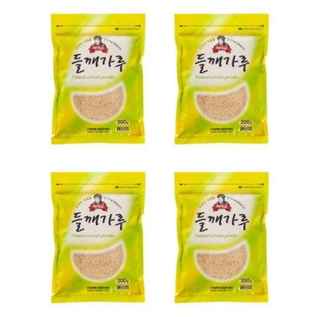 배대감 들깨가루, 200g, 4개
