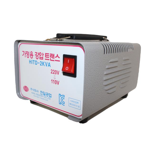 한일공업 링코아 2KVA 가정용 강압 트랜스 110V, 1개