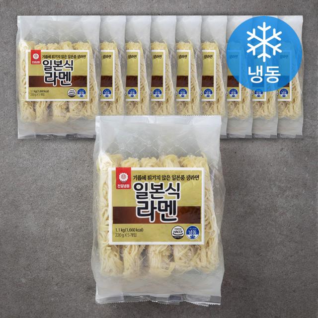 천일냉동 일본식 라멘 냉동 1.1kg 8개