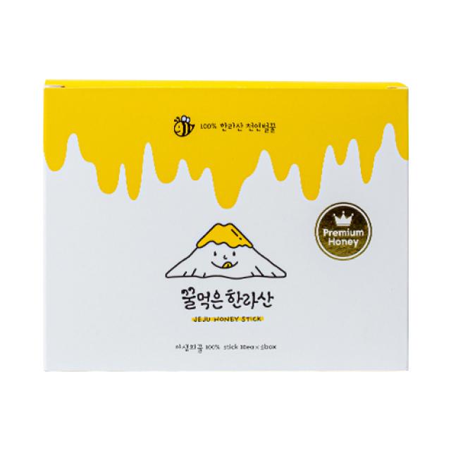 꿀먹은 한라산 천연벌꿀 스틱 50p, 500g, 1개