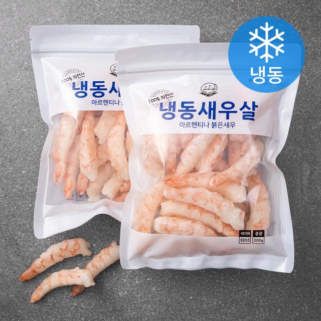 바다몰 자연산 홍새우살 냉동 300g 2개