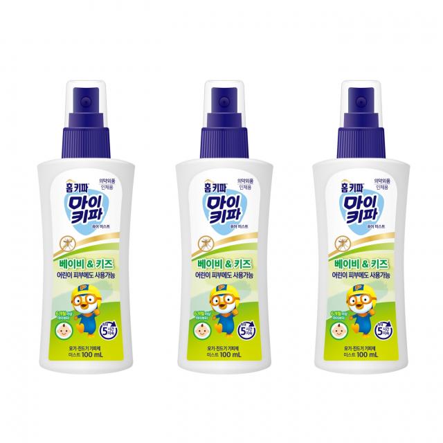 홈키파 마이키파 베이비 앤 키즈 미스트, 3개, 100ml