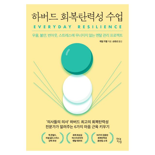 하버드 회복탄력성 수업:우울 불안 번아웃 스트레스에 무너지지 않는 멘탈 관리 프로젝트 게일 가젤 현대지성