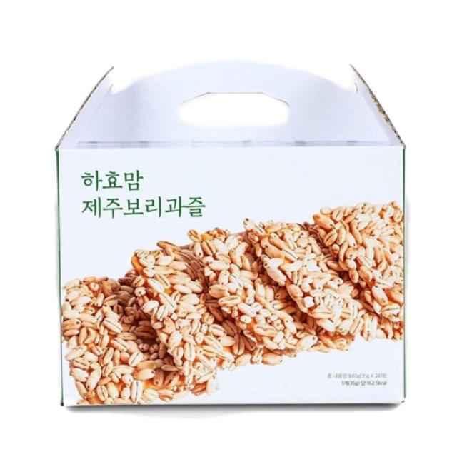 하효맘 제주 보리과즐 선물세트, 840g, 1개